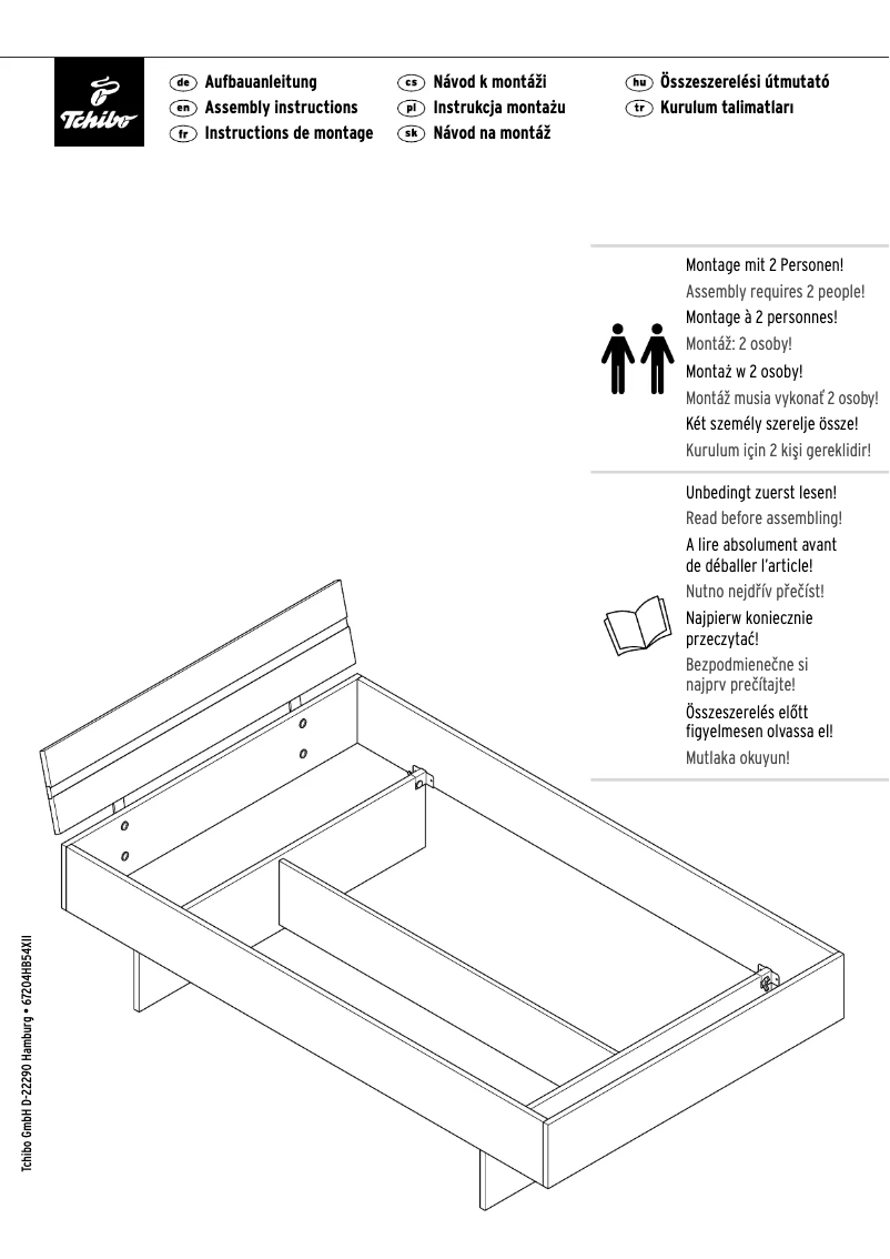 Imagen de la primera página del manual del dispositivo 288370