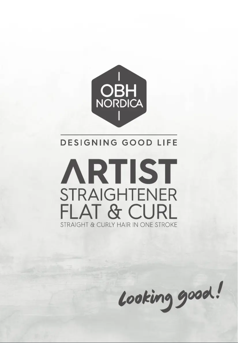 Imagen de la primera página del manual del dispositivo Artist Flat & Curl NF4220N0