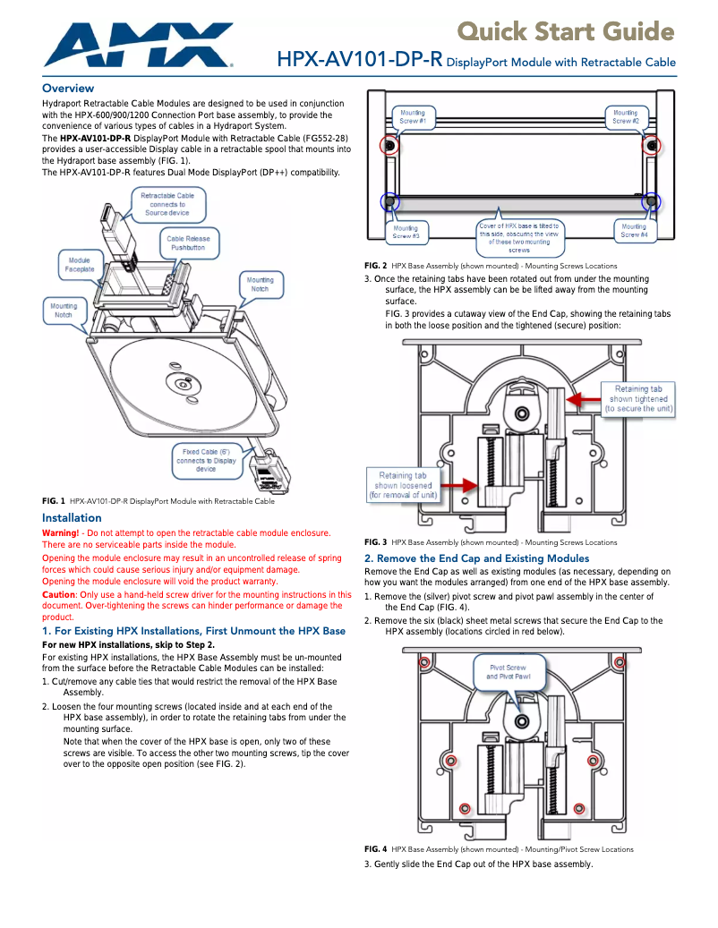 Imagen de la primera página del manual del dispositivo FG552-28