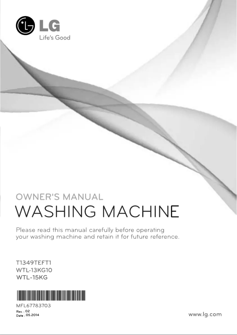 Imagen de la primera página del manual del dispositivo WTL-15KG