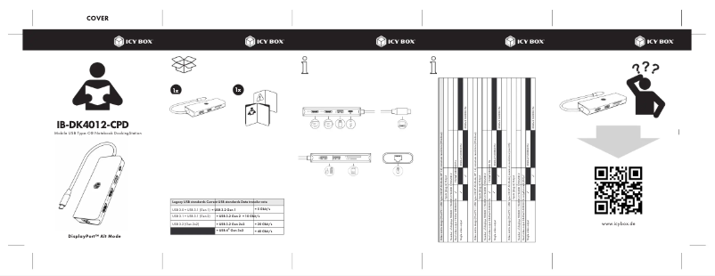 Imagen de la primera página del manual del dispositivo IB-DK4012-CPD