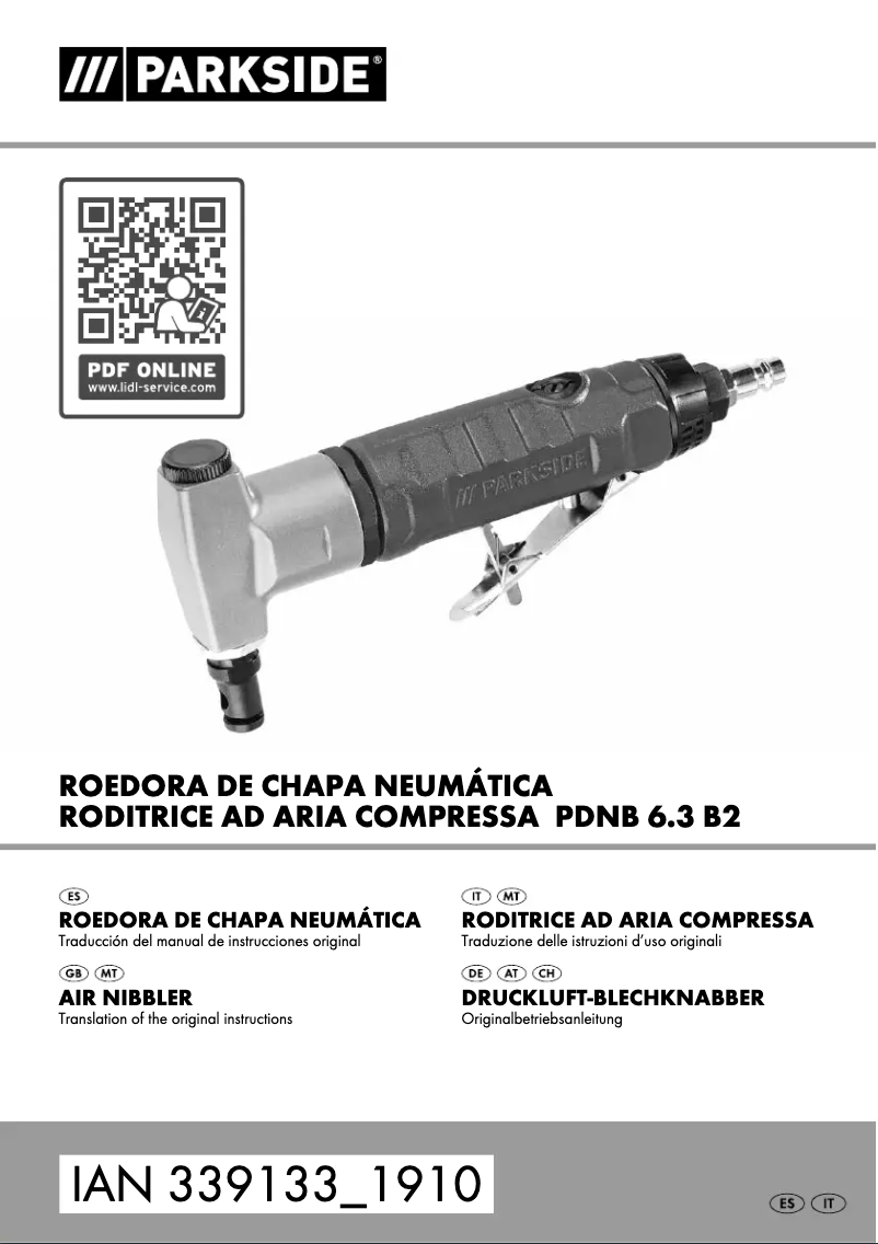 Imagen de la primera página del manual del dispositivo PDNE 4000 B2