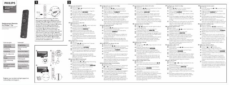 Imagen de la primera página del manual del dispositivo SRP4000