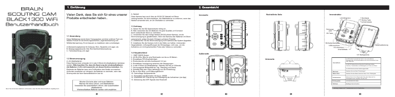 Página 1 del manual Manual de usuario Braun Black1300 Wi-Fi