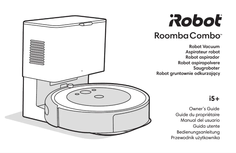 Imagen de la primera página del manual del dispositivo Roomba Combo I5+