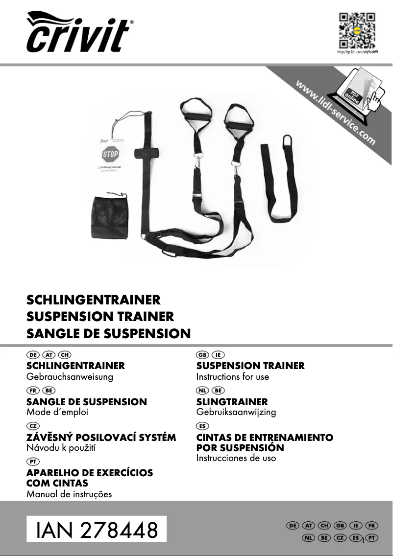 Página 1 del manual Manual de usuario Crivit IAN 278448