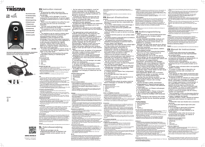 Imagen de la primera página del manual del dispositivo SZ-1950