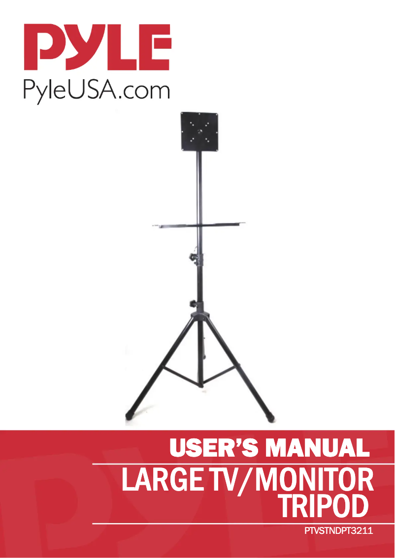 Página 1 del manual Manual de usuario Pyle PTVSTNDPT3211