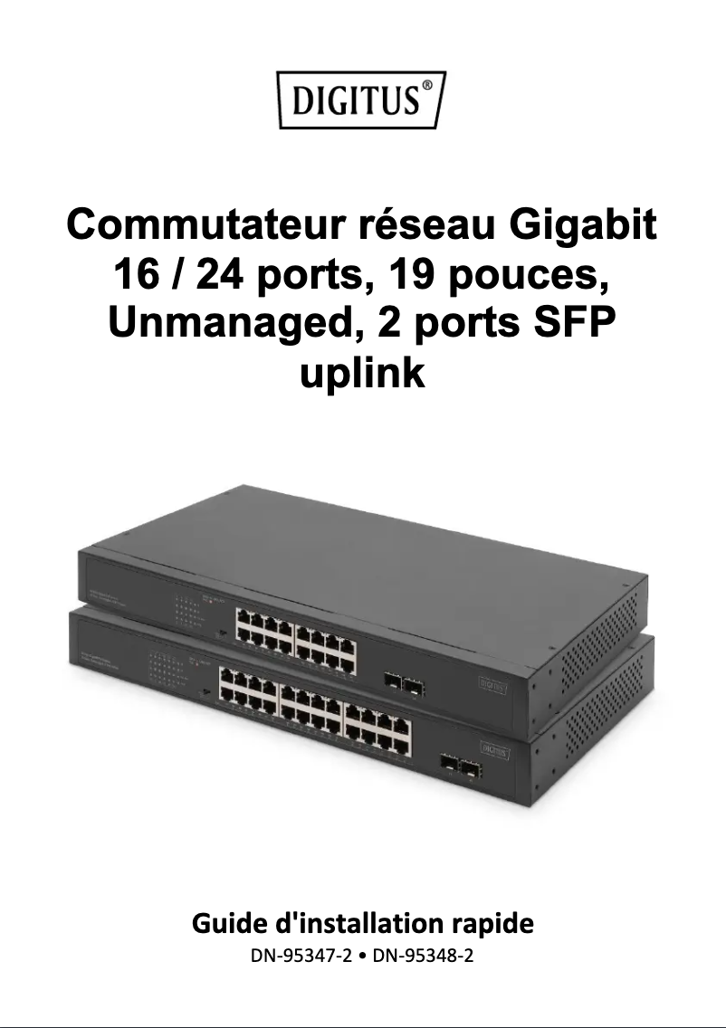 Imagen de la primera página del manual del dispositivo DN-95348-2