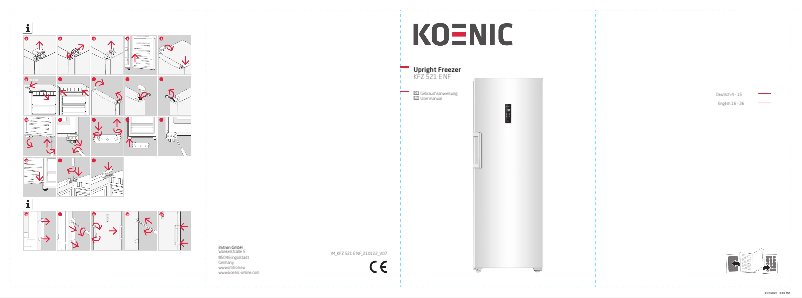 Imagen de la primera página del manual del dispositivo KFZ 521 E NF
