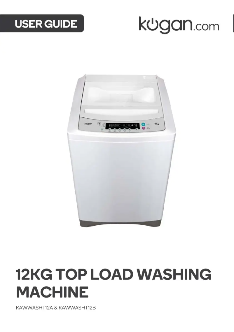 Imagen de la primera página del manual del dispositivo KAWWASHT12A