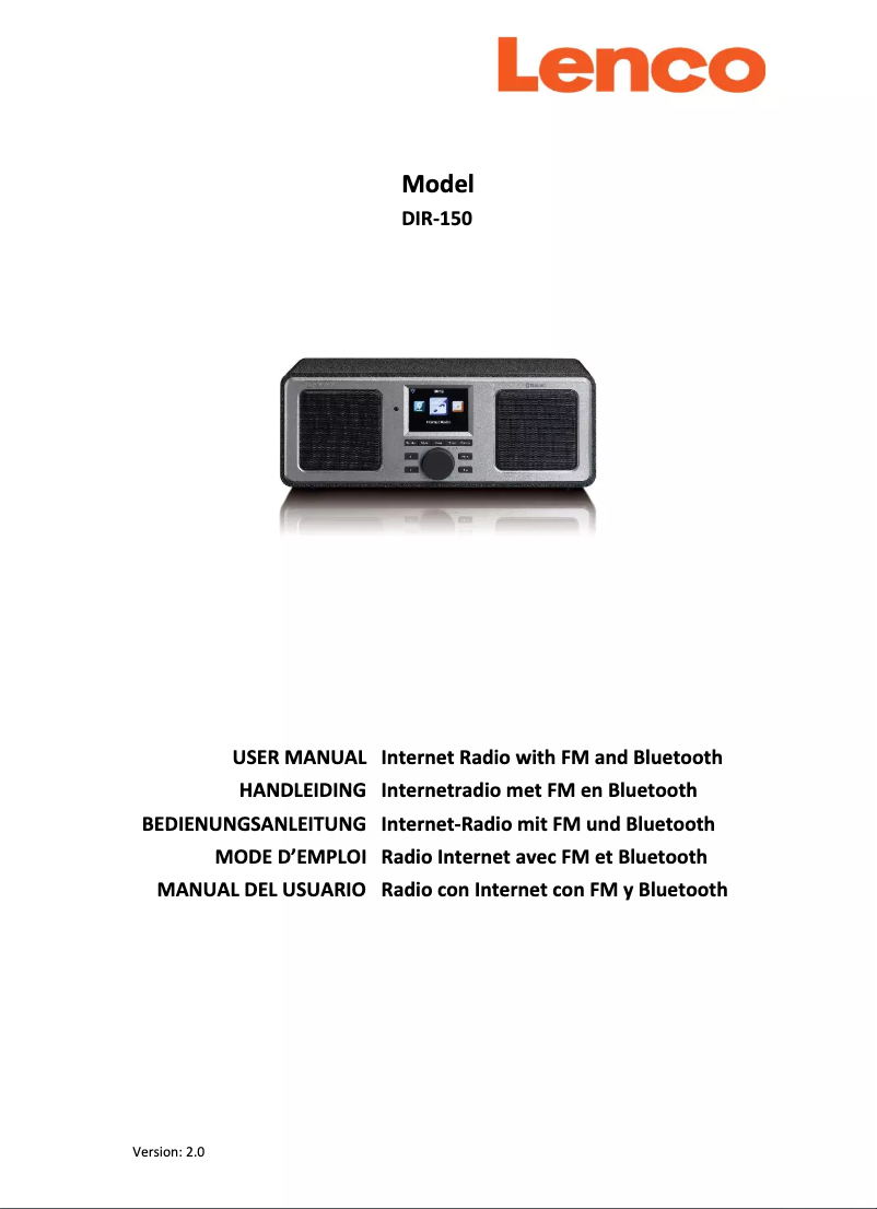 Imagen de la primera página del manual del dispositivo DIR-150