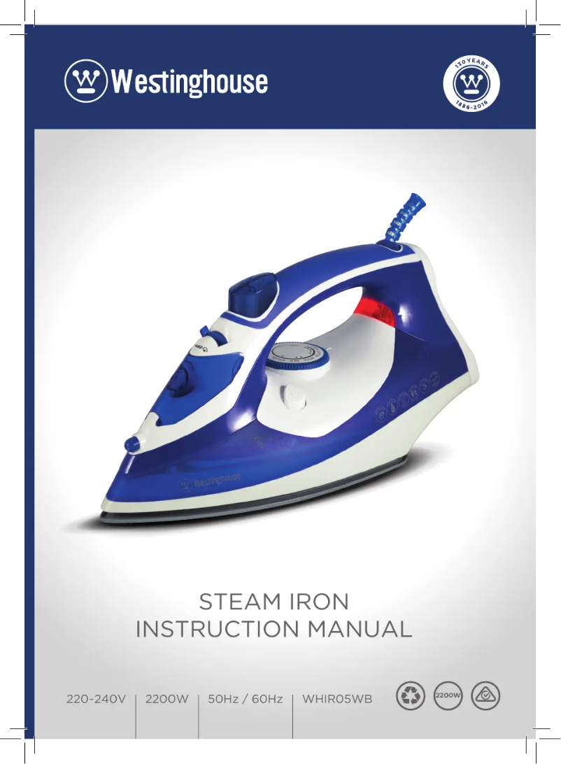 Imagen de la primera página del manual del dispositivo WHIR05WB