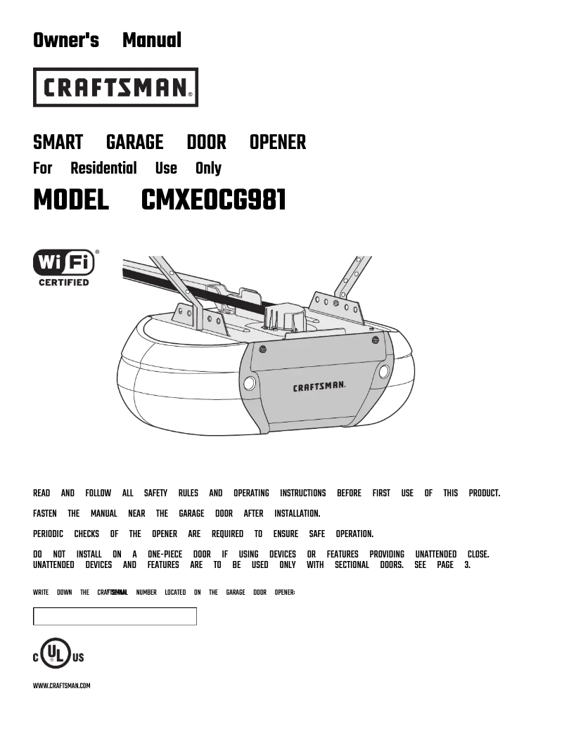 Imagen de la primera página del manual del dispositivo CMXEOCG981
