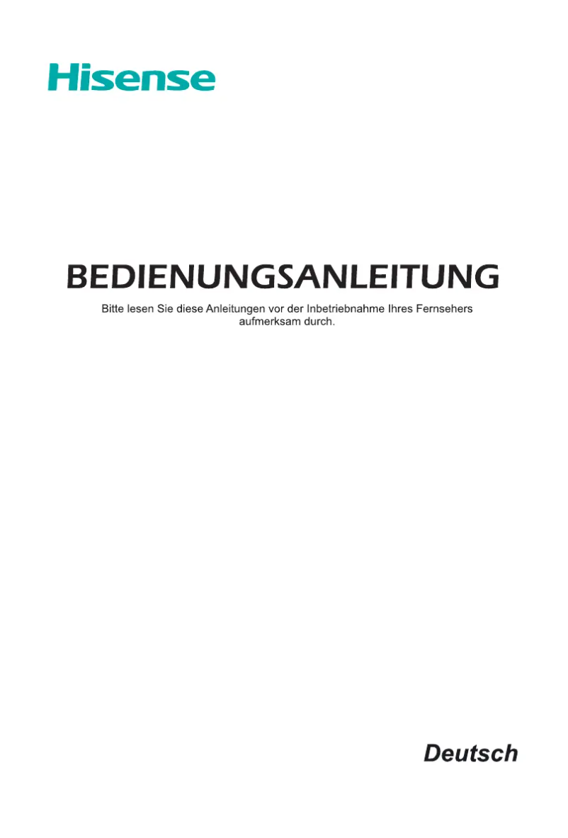 Imagen de la primera página del manual del dispositivo H65U7B