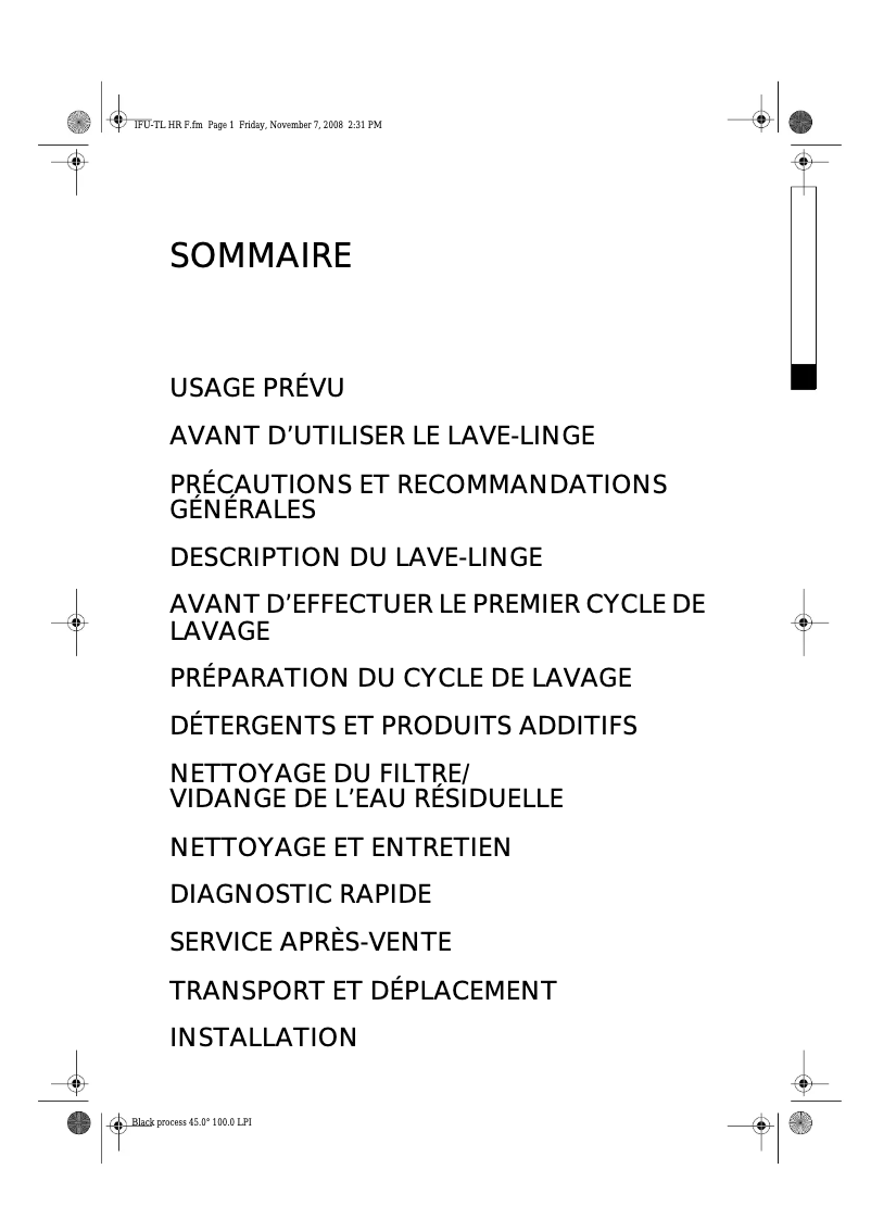 Imagen de la primera página del manual del dispositivo EV 1046