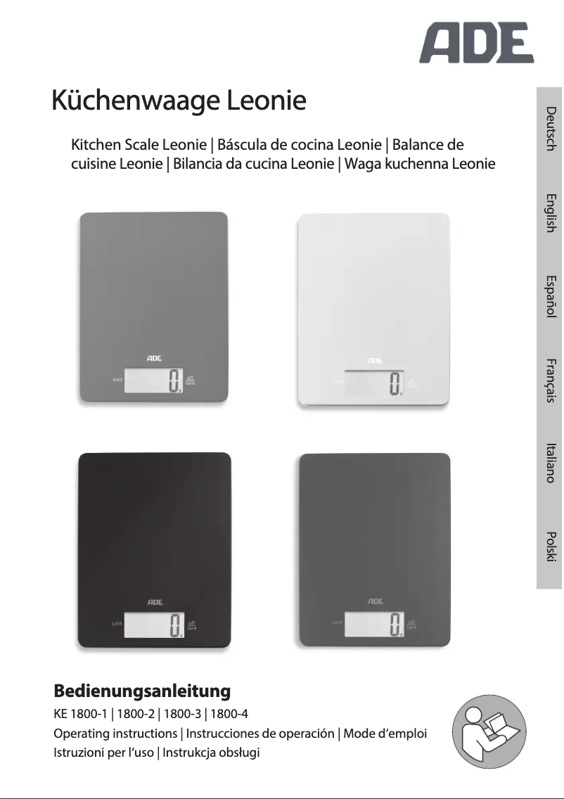 Imagen de la primera página del manual del dispositivo Leonie KE 1800-1