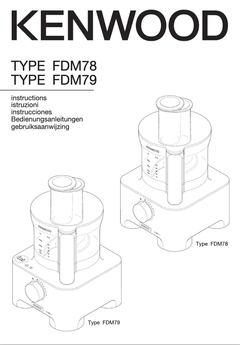 Imagen de la primera página del manual del dispositivo MultiPro Classic FDM786BA