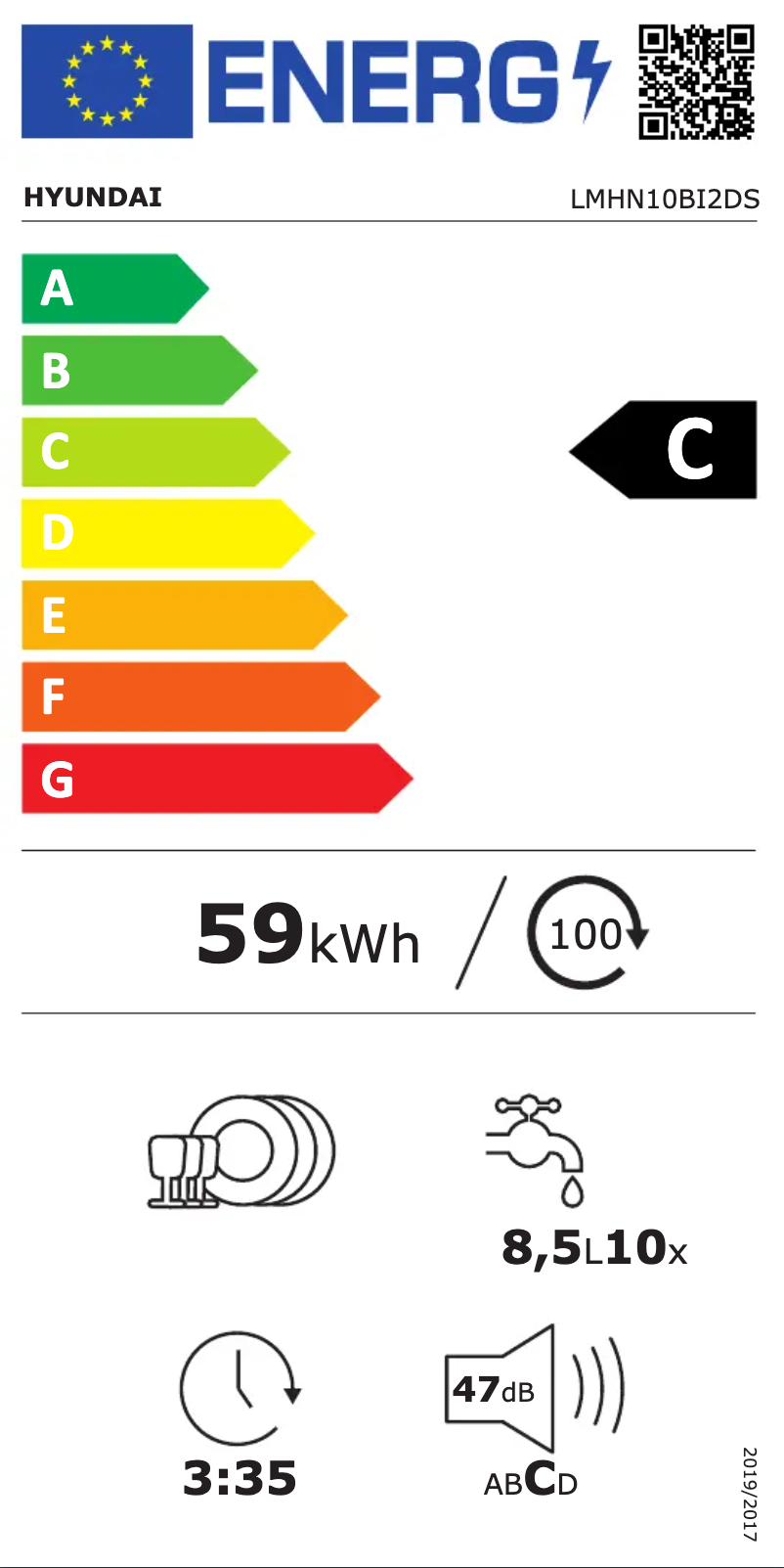 Página 1 del manual Manual de usuario Hyundai LMHN10BI2DS