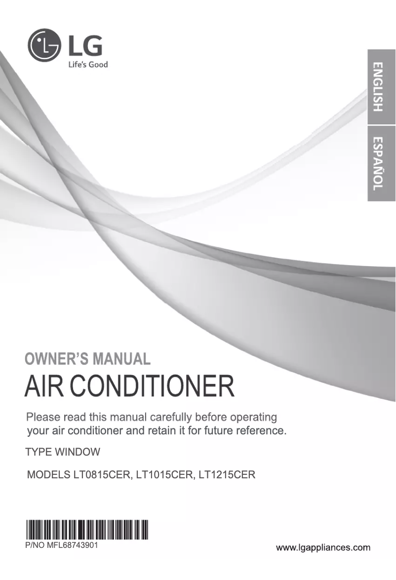 Imagen de la primera página del manual del dispositivo LT1215CER