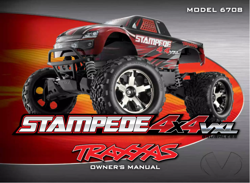 Página nº 1 - Manual de usuario Traxxas Stampede 4x4 VXL