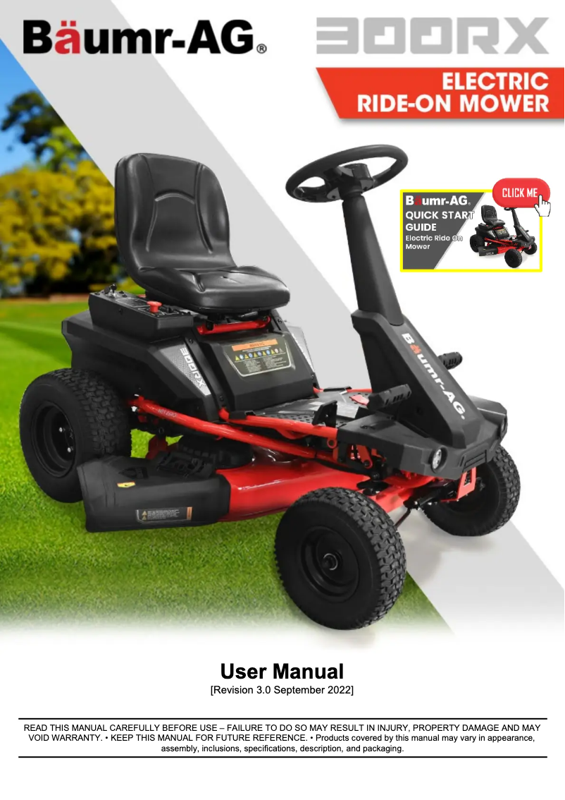 Imagen de la primera página del manual del dispositivo 300RX