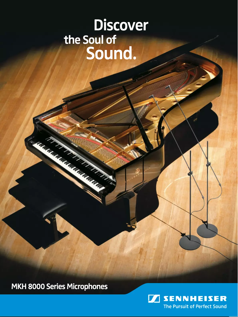 Imagen de la primera página del manual del dispositivo MKH 8050