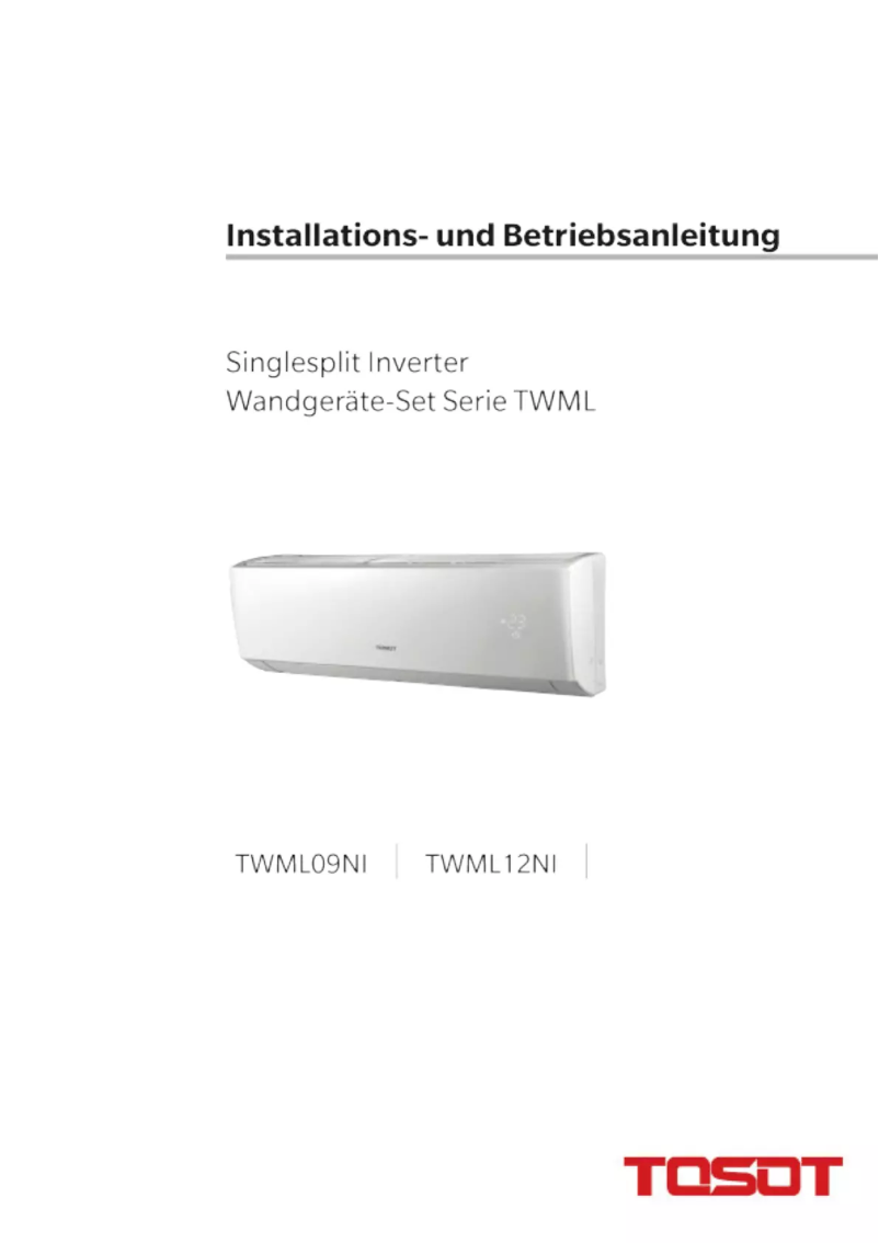 Imagen de la primera página del manual del dispositivo TWML09NI