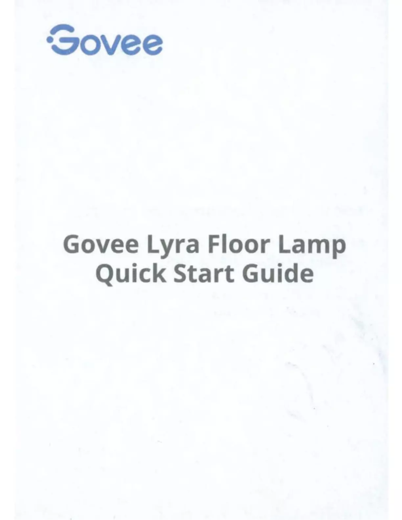 Imagen de la primera página del manual del dispositivo Lyra Floor Lamp