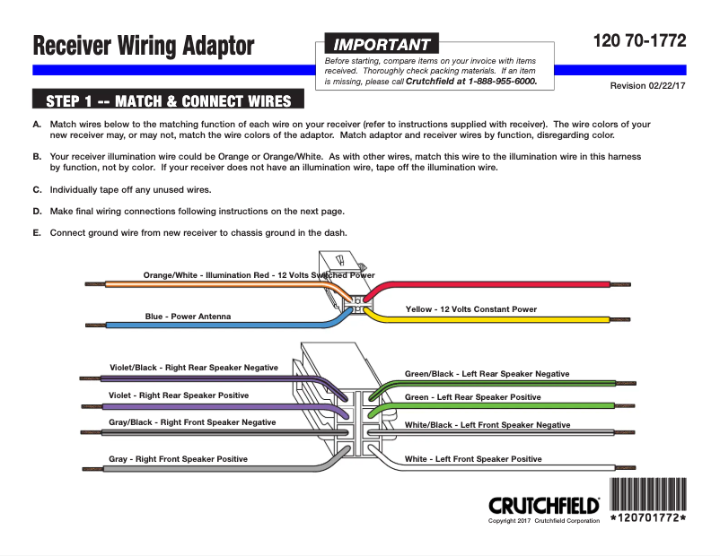 Imagen de la primera página del manual del dispositivo 70-1772
