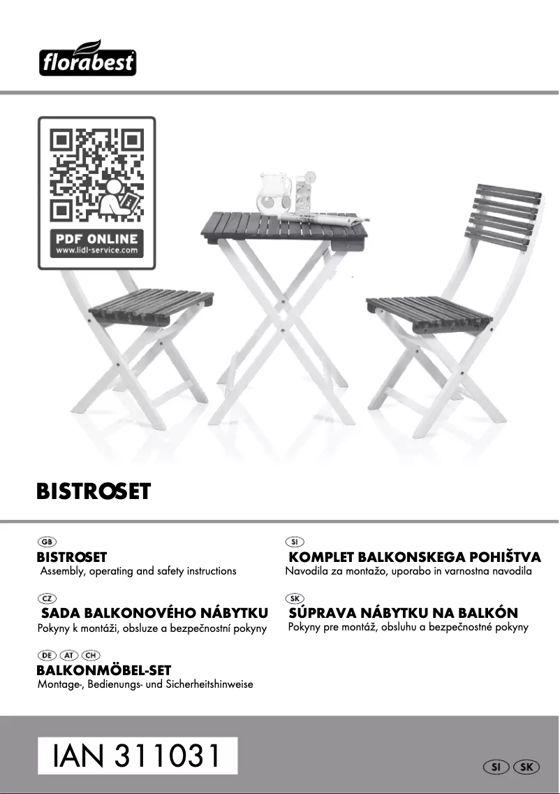 Página nº 1 - Manual de usuario Florabest IAN 311031