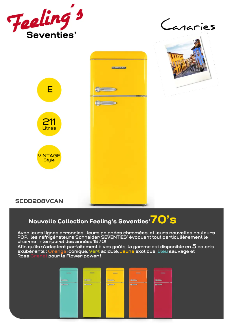 Página 1 del manual Ficha técnica Schneider SCDD208VCAN