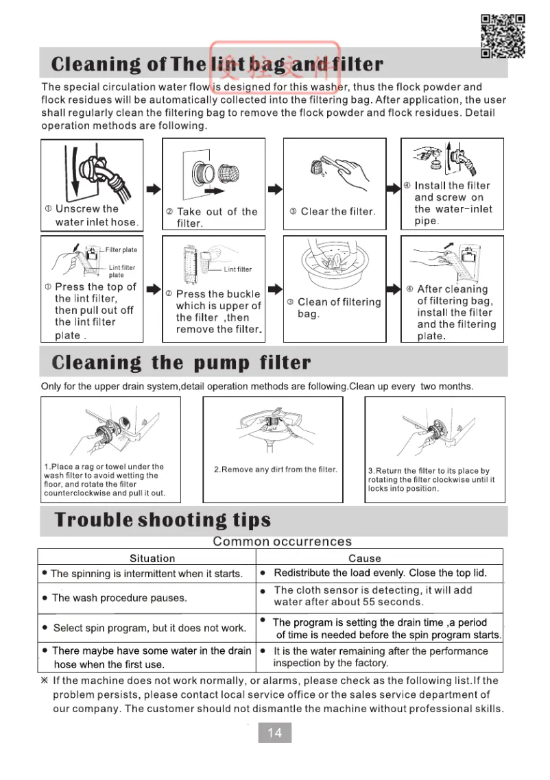 Página 1 del manual Manual de usuario TCL TWA80-F307GM-09