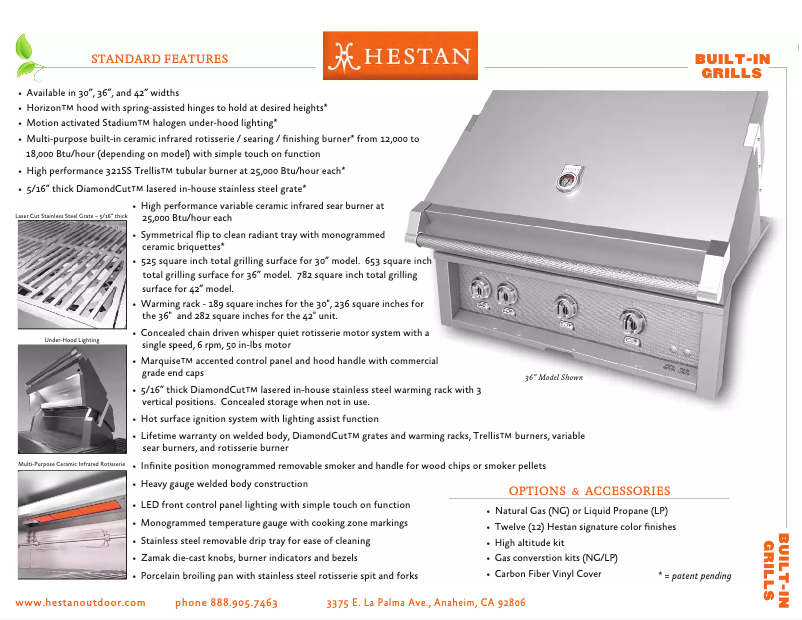 Imagen de la primera página del manual del dispositivo GABR36-NG