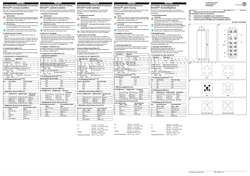 Página 1 del manual Manual de usuario IFM AL1030