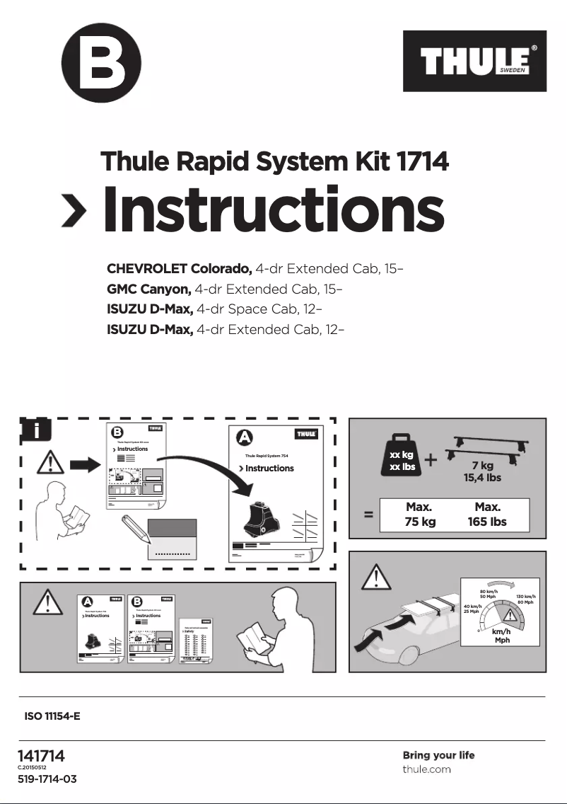 Imagen de la primera página del manual del dispositivo Rapid System 1714
