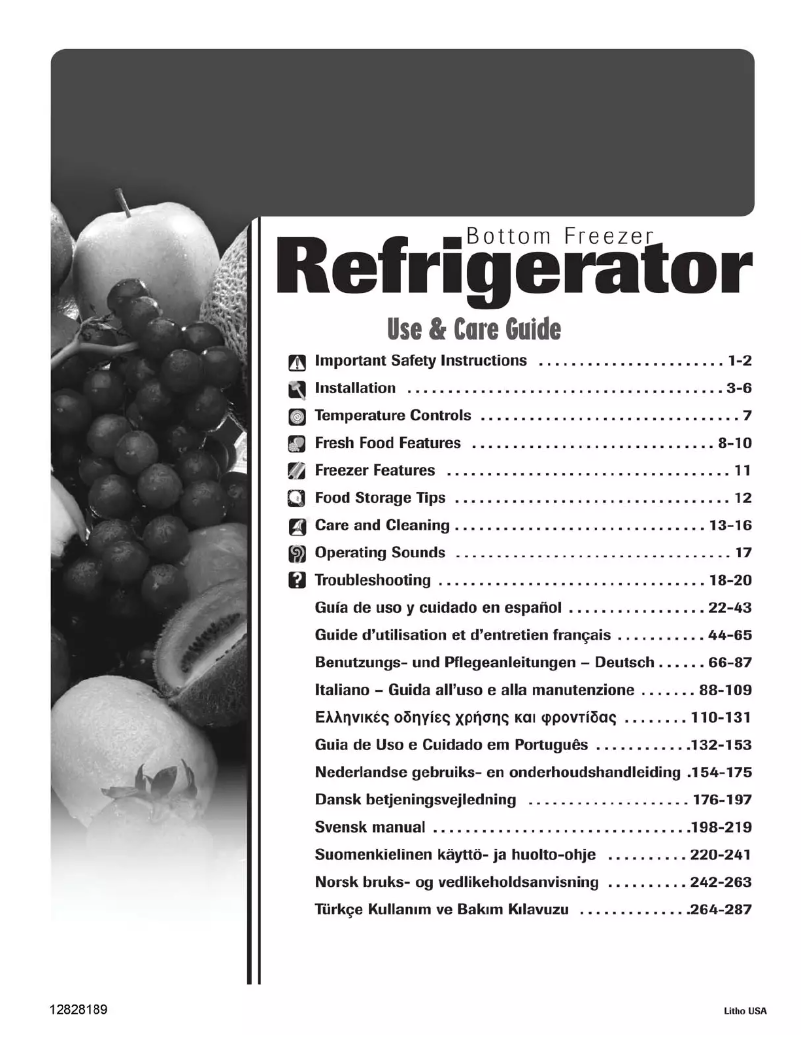 Página 1 del manual Manual de usuario Amana G32526PEKS