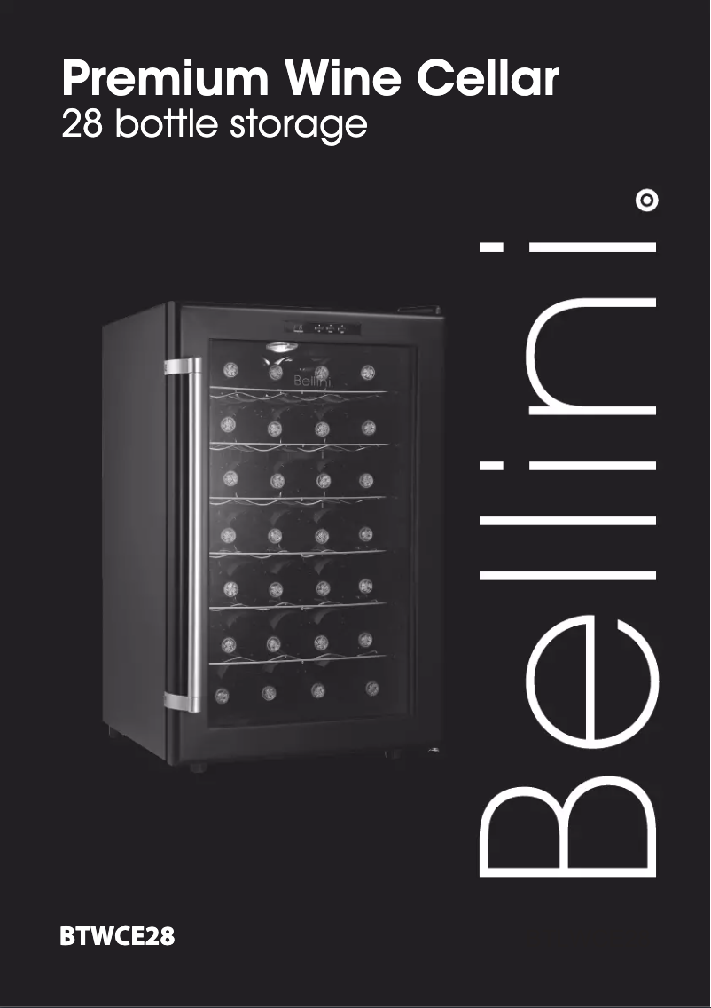 Página 1 del manual Manual de usuario Bellini BTWCE28