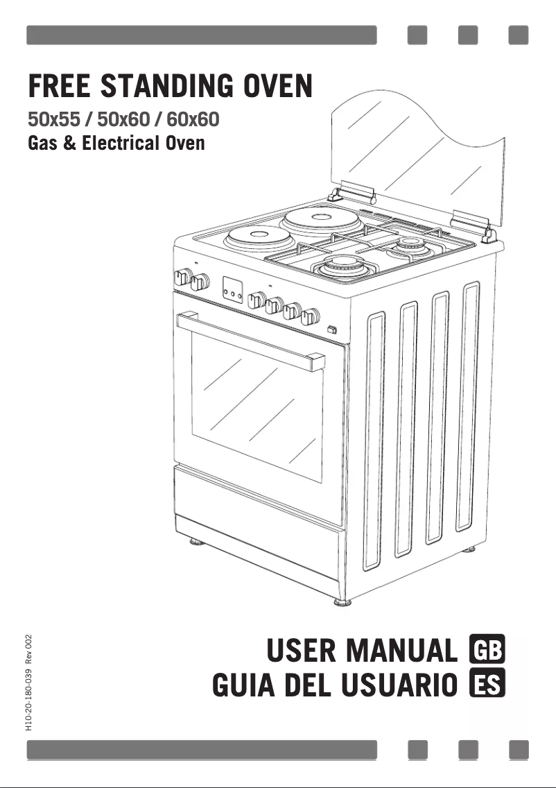 Imagen de la primera página del manual del dispositivo SCG 6020