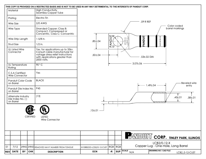 Imagen de la primera página del manual del dispositivo LCB2/0-12-X