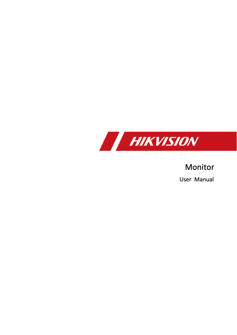 Página nº 1 - Manual de usuario Hikvision DS-D5024F2-AP2