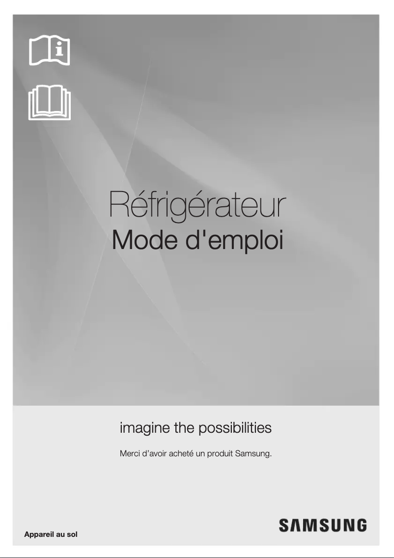 Página 1 del manual Manual de usuario Samsung RT25FARADWW