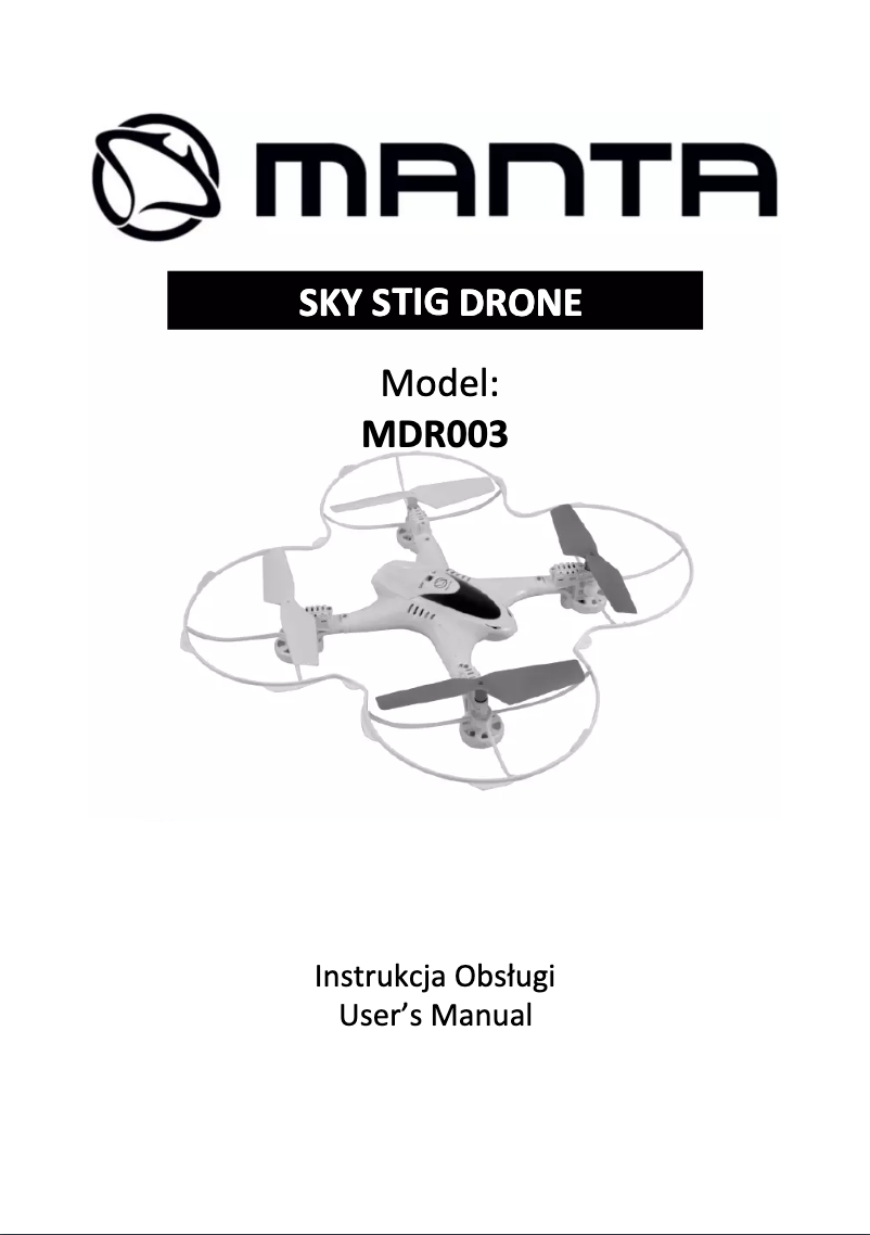 Página 1 del manual Manual de usuario Manta Sky Stig MDR003