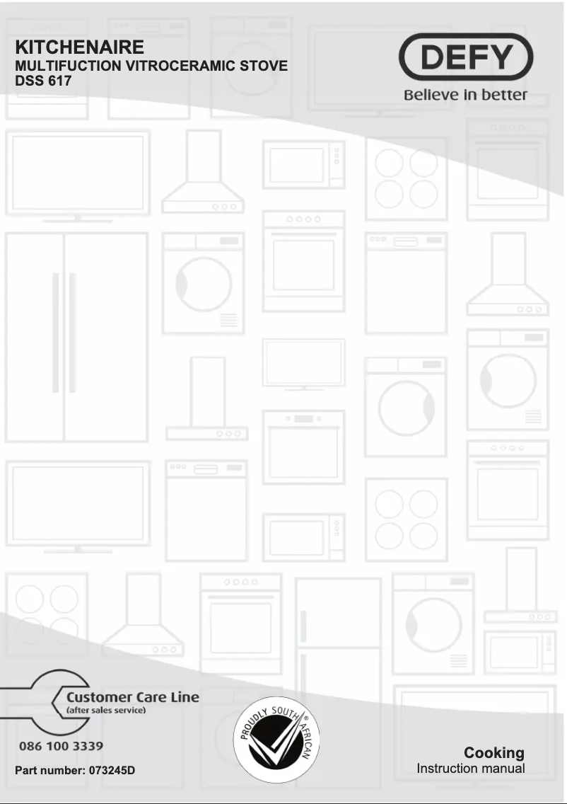 Imagen de la primera página del manual del dispositivo DSS617