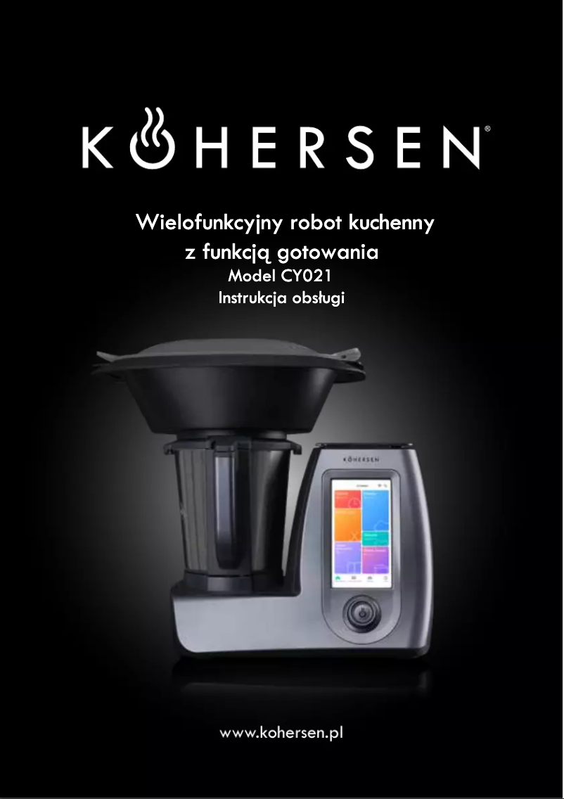 Imagen de la primera página del manual del dispositivo CY021