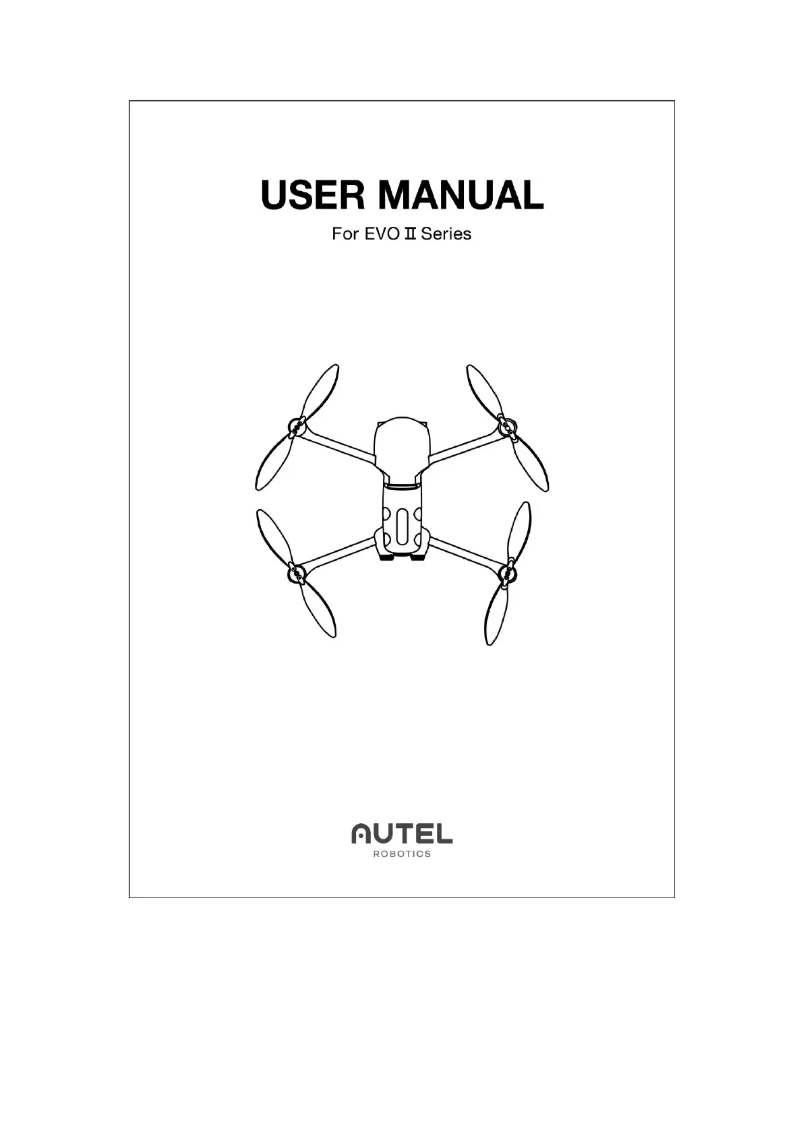 Página nº 1 - Manual de usuario Autel EVO II Pro V2