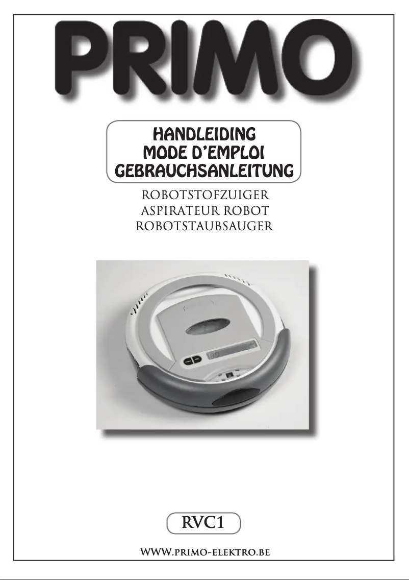 Imagen de la primera página del manual del dispositivo RVC1