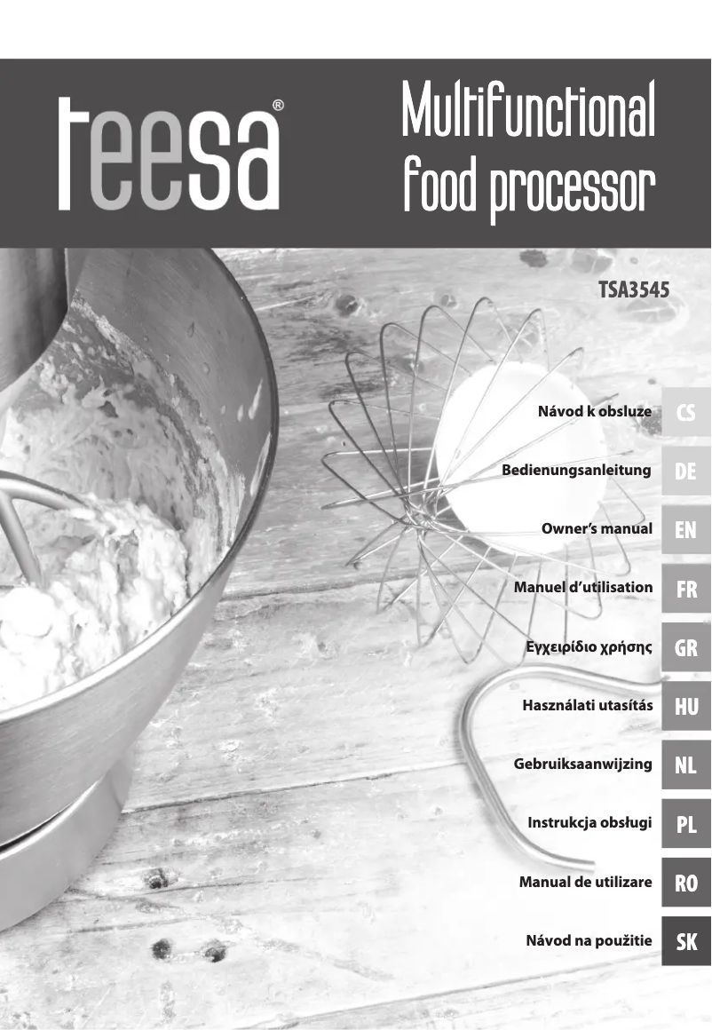 Página 1 del manual Manual de usuario Teesa TSA3545