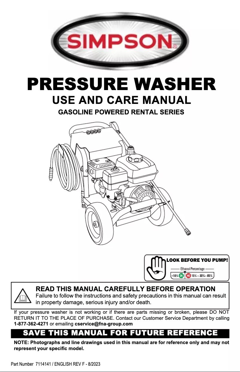 Imagen de la primera página del manual del dispositivo IR2730212