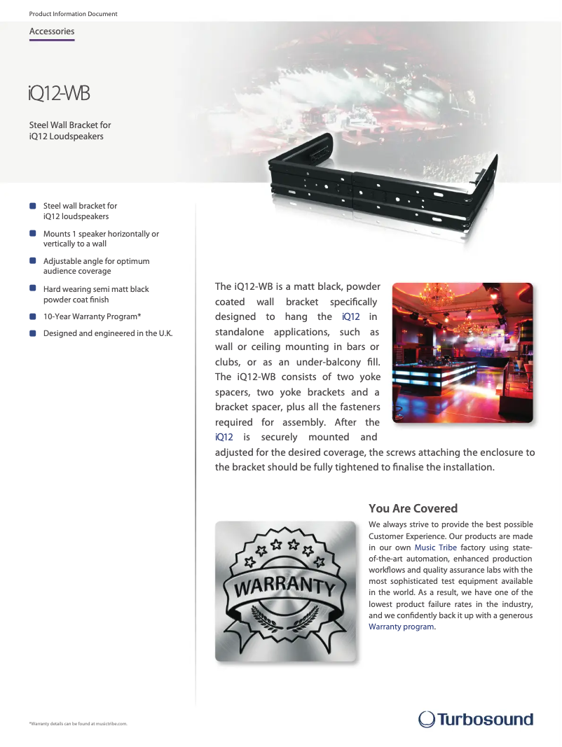 Imagen de la primera página del manual del dispositivo iQ12-WB